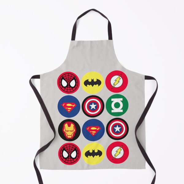 superheroes pack Apron