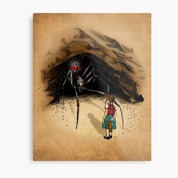 Consultation with the Spider Queen Metal Print