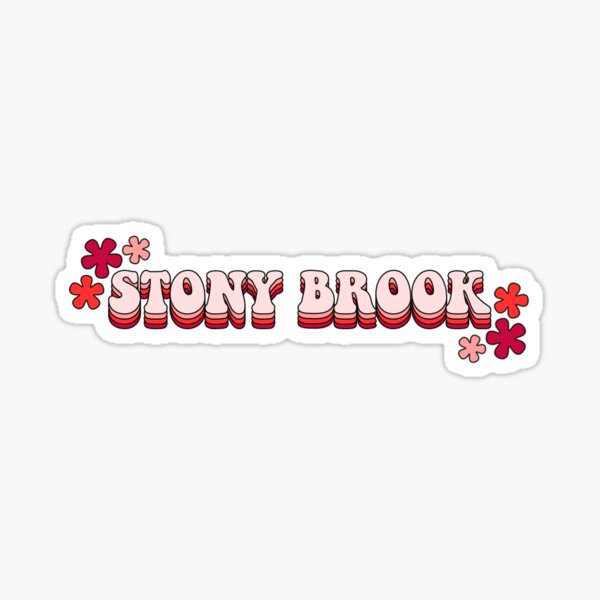 "Stony Brook Groovy" Sticker for Sale by lqurie Redbubble