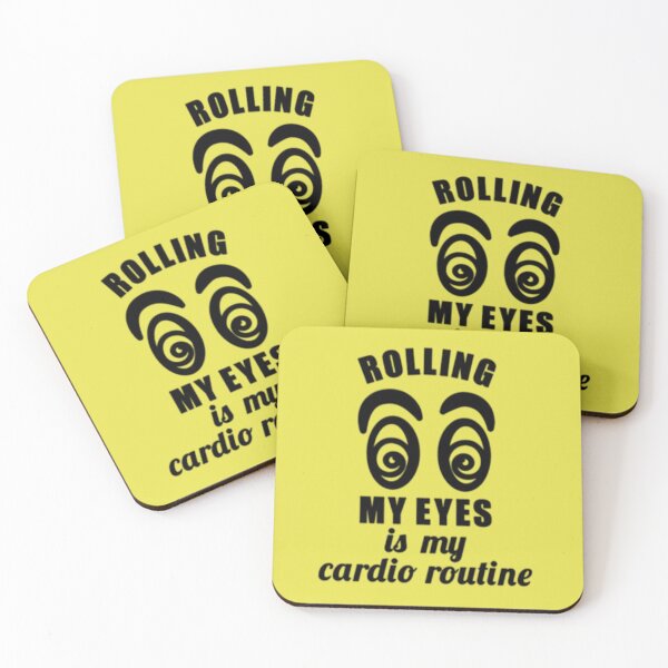 Item preview, Rolling my eyes is my cardio routine designed and sold by PaperDreamPod.