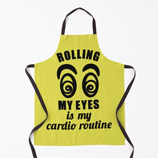 Item preview, Rolling my eyes is my cardio routine designed and sold by PaperDreamPod.