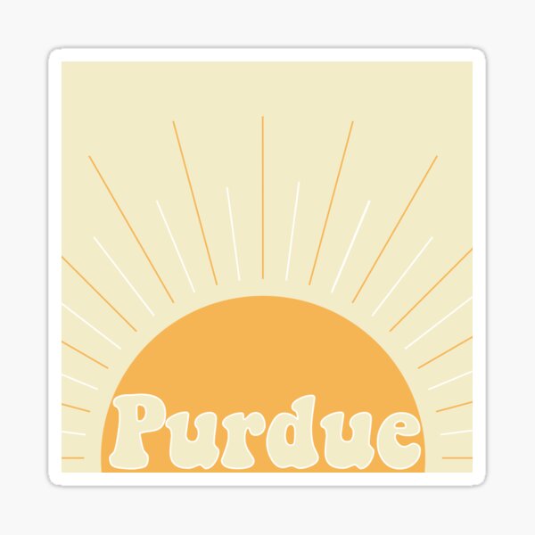 Purdue University Sticker