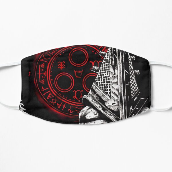 Scary slow villain Flat Mask
