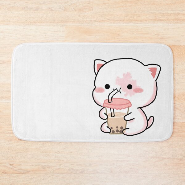 Item preview, bubble tea cat designed and sold by Wizabi.