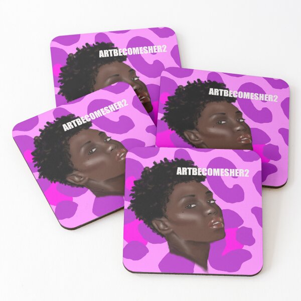 Item preview, Poise - Fuschia & Plum Leopard Print designed and sold by ArtBecomesHer2.