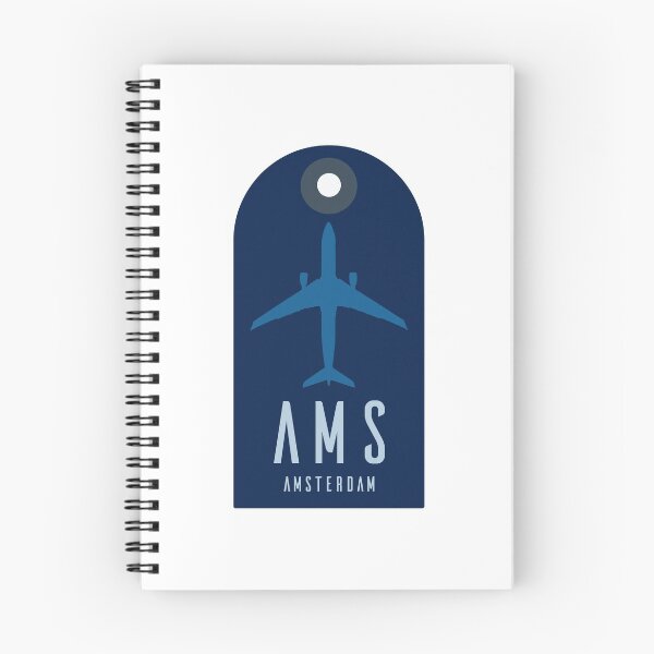 Item preview, Amsterdam Airport Schiphol (AMS) Luggage Tag designed and sold by JonesyDave.