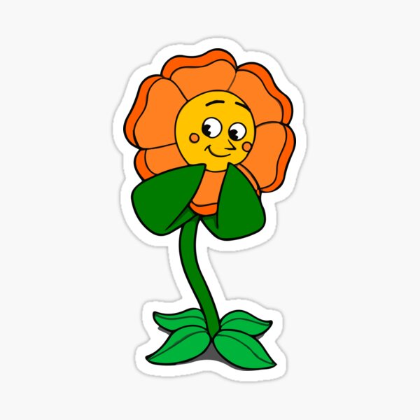 Item preview, Cute flower (Cagney Carnation) designed and sold by AlfonsoF.