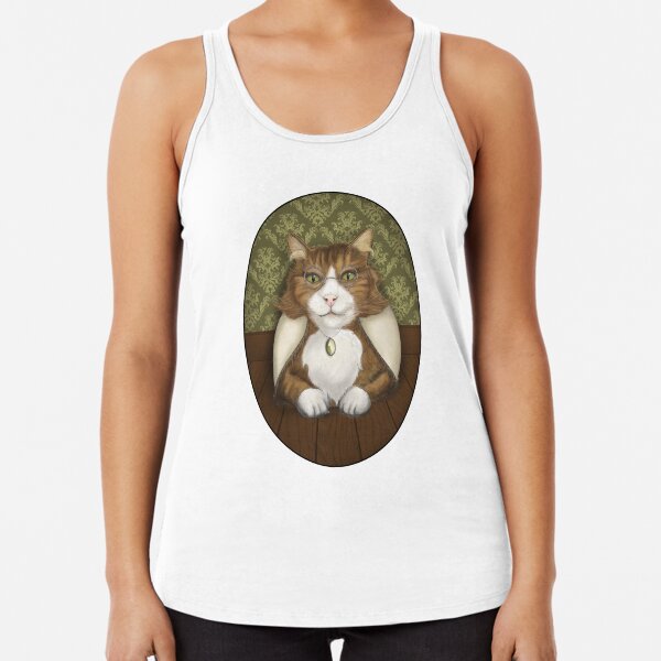 Grand-mère Chat Racerback Tank Top