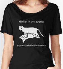 Camiseta ancha para mujer Nihilista en las calles