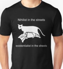 Nihilist in the streets Unisex T-Shirt