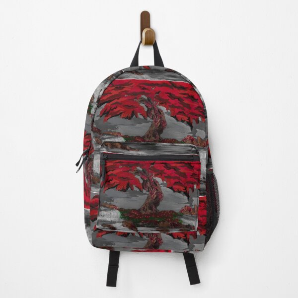 Item preview, twisted red and black tree on the falls designed and sold by Deanne-Bossell.
