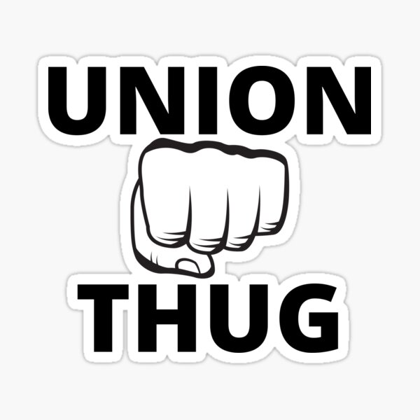  Thank A Union - Labor Union, Union Strong, Pro Worker,  Industrial Workers of the World Decal Vinyl Bumper Sticker 5 : Automotive