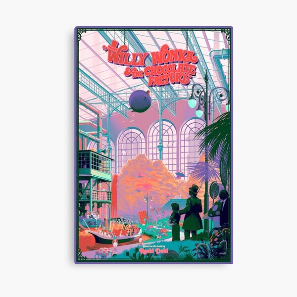 willy wonka & the chocolate factory Canvas Print