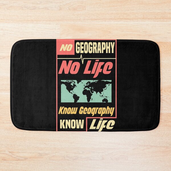 Item preview, No Geography No Life Know Geography Know Life  designed and sold by Sutra-Lotus-Co.