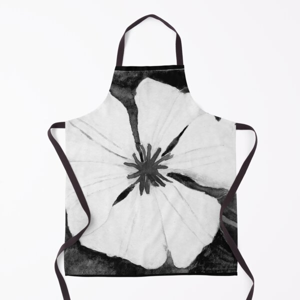 Item preview, Ode To Georgia 3 - Clematis, in Black & White designed and sold by The Elderberry Blossom.