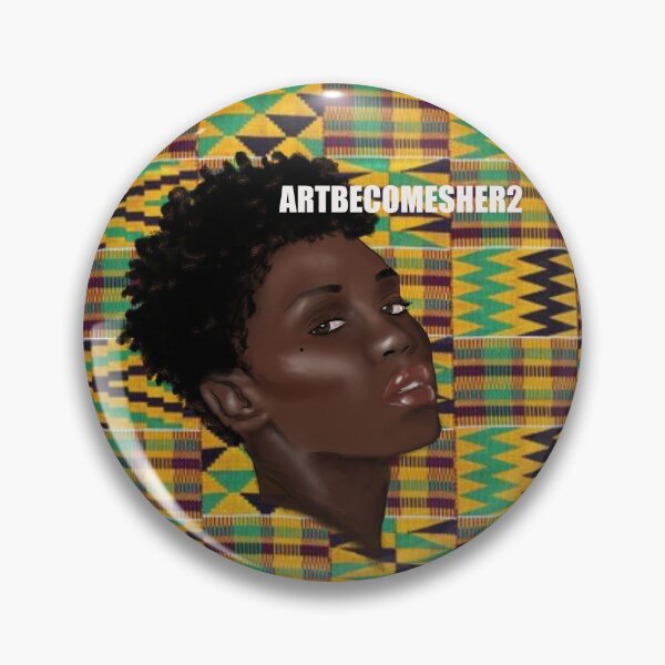 Item preview, Poise - Asante Kente Print designed and sold by ArtBecomesHer2.
