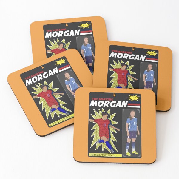 Item preview, Figura de acción de superhéroe retro Alex Morgan USWNT designed and sold by Hevding.