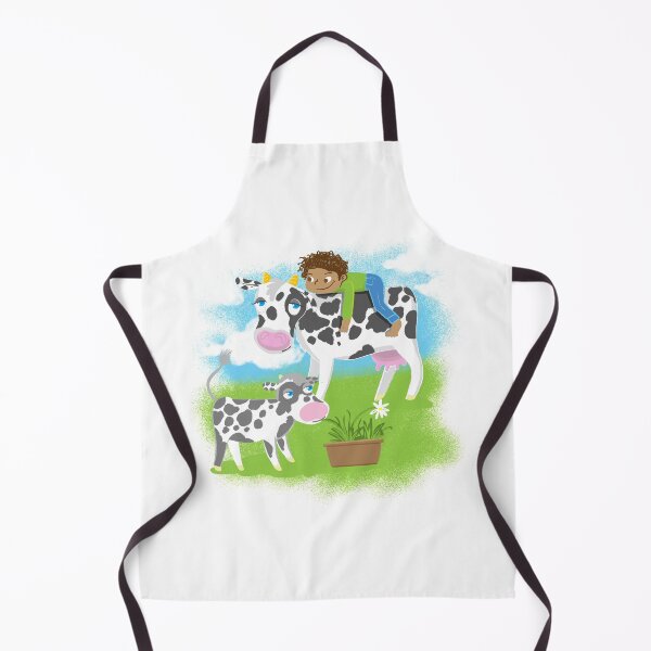 Item preview, I LOVE COWS little boy riding designed and sold by jasmineberry.