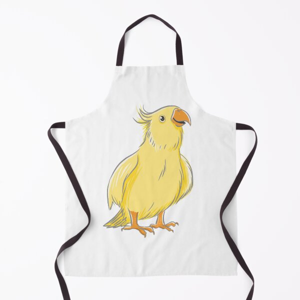 Item preview, hand drawn yellow cockatiel designed and sold by jasmineberry.