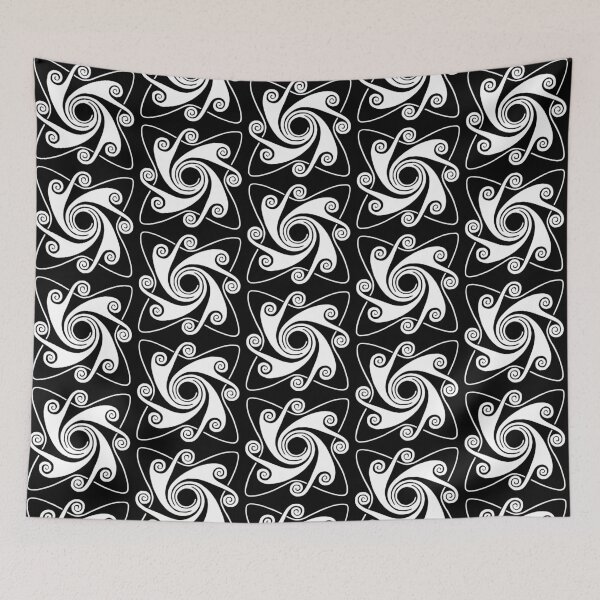 Item preview, Twisty Twirly Wurly Curls Pattern designed and sold by karwilberevivalcollection.