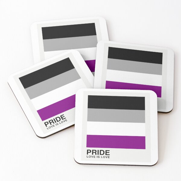 Item preview, Asexual Pride Pantone designed and sold by devilstripdes.