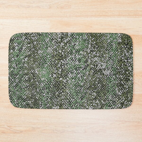 Item preview, Snakeskin Texture in Green, Olive, khaki, and Black designed and sold by Leslie Rogers Todder.