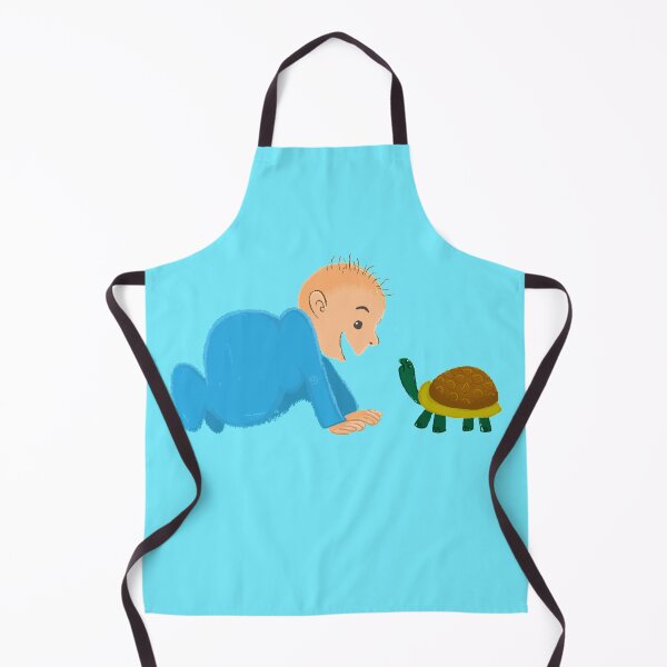 Item preview, Little baby with a turtle designed and sold by jasmineberry.