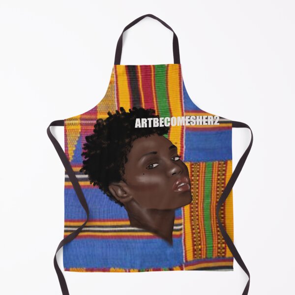Item preview, Poise - Blue Kente Print designed and sold by ArtBecomesHer2.