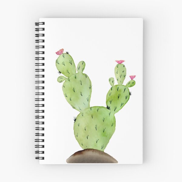 Item preview, Nopal in flower Watercolor designed and sold by Shizukopb.