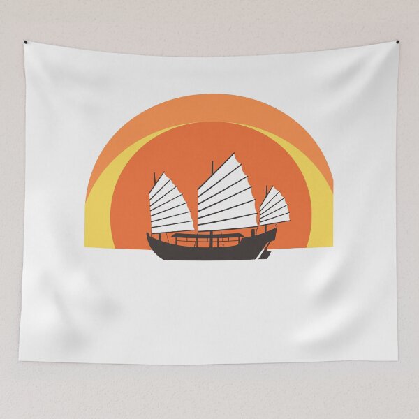 Item preview, Sunset Sailboat designed and sold by Samsdesignshop.