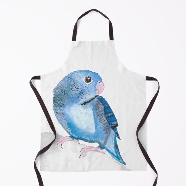 Item preview, Watercolour Lineolated Parakeet designed and sold by Spindrifter Studio.