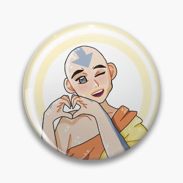 Item preview, Aang Heart Hands designed and sold by ShannonsSpace.