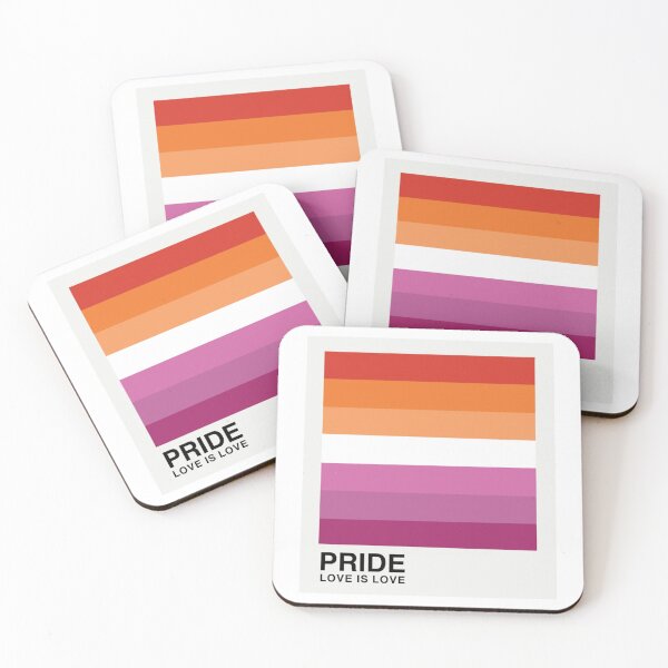 Item preview, Lesbian Pride Pantone designed and sold by devilstripdes.