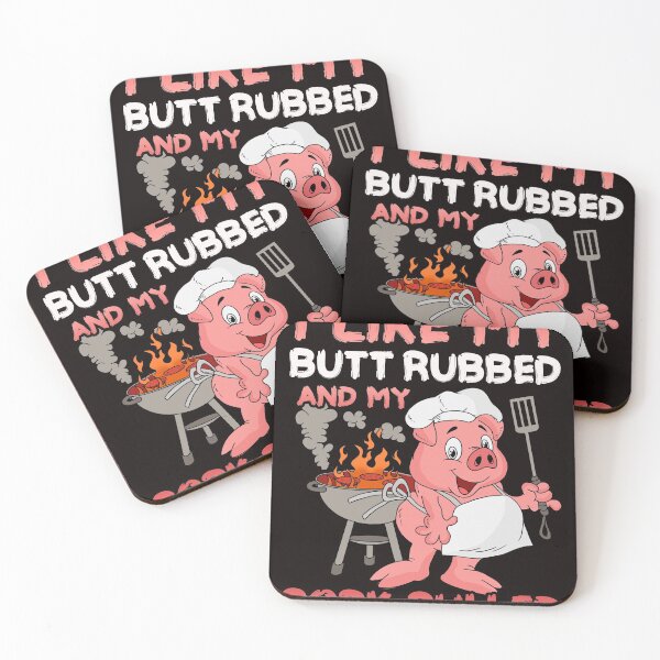 Item preview, Grilling shirt for men, dads, grandpas, brothers, and husbands. Use as cooking apron when grilling. Makes a great gag gift. Funny pig. designed and sold by SickDesign.