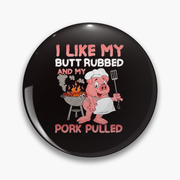 Item preview, Grilling shirt for men, dads, grandpas, brothers, and husbands. Use as cooking apron when grilling. Makes a great gag gift. Funny pig. designed and sold by SickDesign.