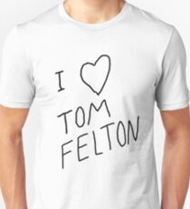 "I ❤ Tom Felton" replica tee Unisex T-Shirt