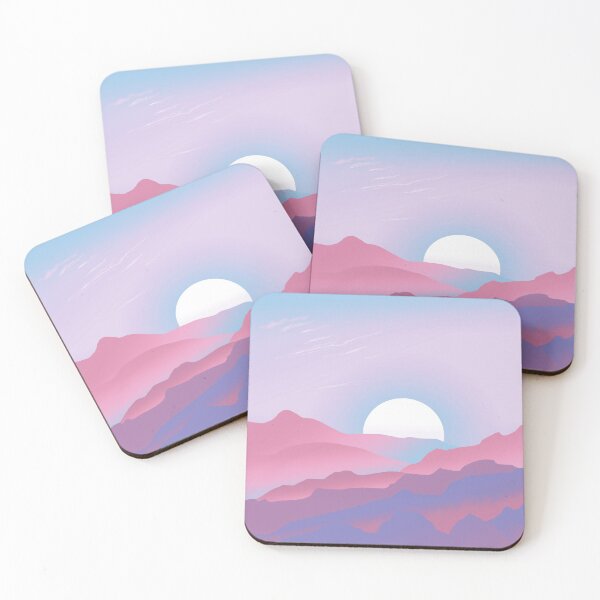 Item preview, Bigender Pride Sunrise Landscape designed and sold by Vernen Ink.