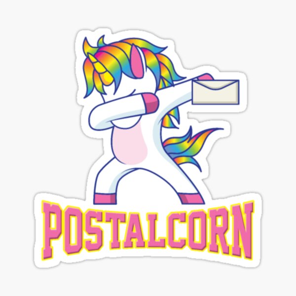 Postalcorn For Postal Worker Sticker