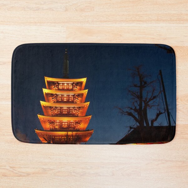 Item preview, JAPANESE NIGHT TEMPLE SHRINE | Destination Photo designed and sold by PhotoStory.