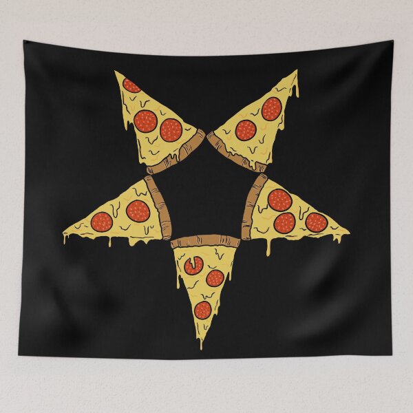 Item preview, Pizza Pentagram designed and sold by Justin Nissley Art.