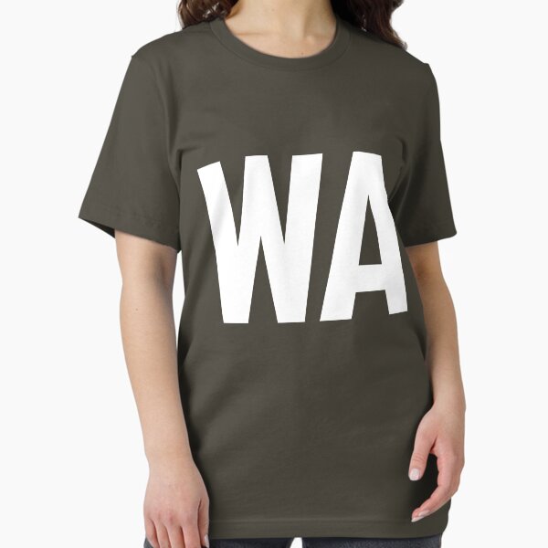 Item preview, Washington WA White Ink designed and sold by FreshThreadShop.