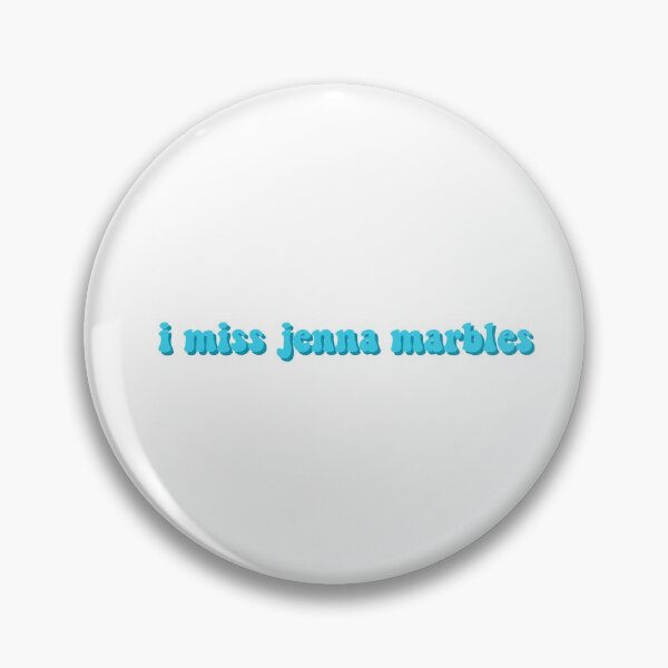 Item preview, I MISS JENNA MARBLES BLUE/BLUE STICKER designed and sold by krh327.