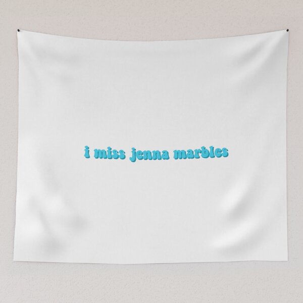 Item preview, I MISS JENNA MARBLES BLUE/BLUE STICKER designed and sold by krh327.