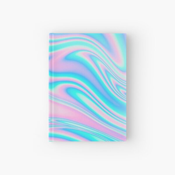 Holographic Paint Spiral Notebook for Sale by sofaro