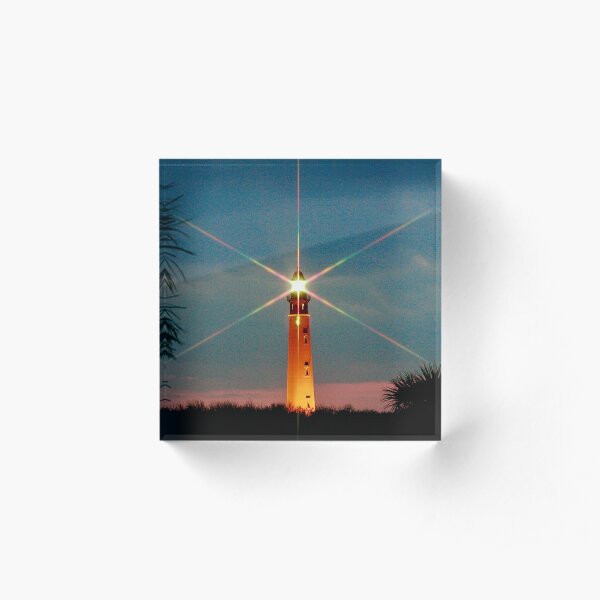 Ponce Inlet Lighthouse Acrylic Block