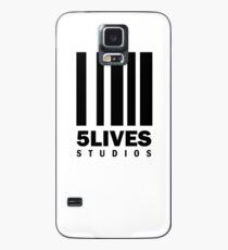 5 Lives Studios Black Case/Skin for Samsung Galaxy