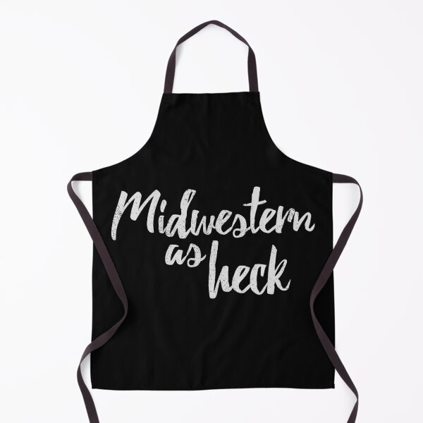 Item preview, Midwestern as Heck Humor Vintage Lettering designed and sold by Creatively Torn.