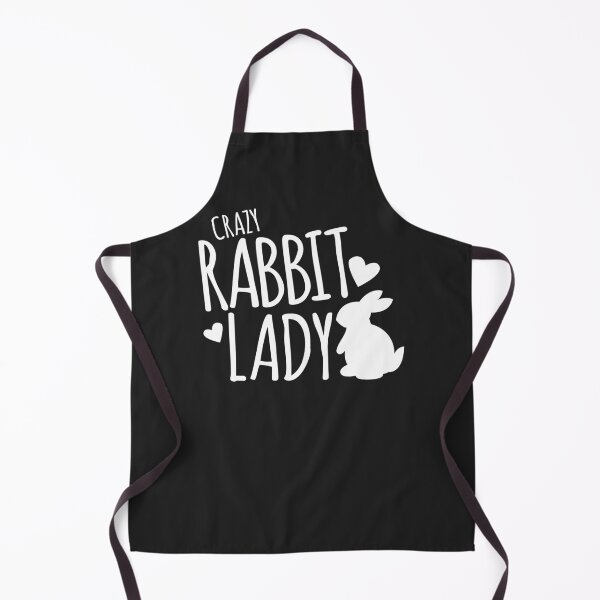 Item preview, Crazy Rabbit lady (new copy in white) designed and sold by jazzydevil.