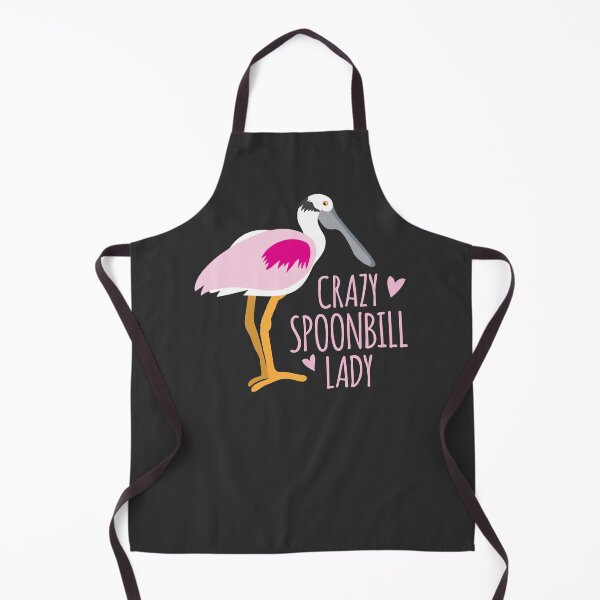 Item preview, Crazy spoonbill (bird) lady designed and sold by jazzydevil.