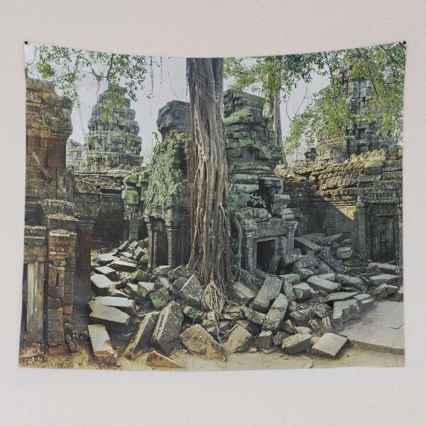 Item preview, Ta Prohm temple near Angkor Wat in Cambodia designed and sold by raisbeckfoto.